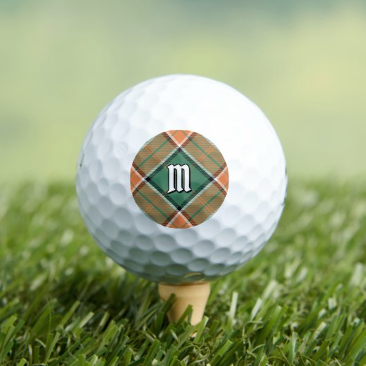 Clan Pollock Tartan Golf Balls Golfballen (Insitu Shirt)