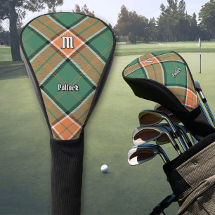 Clan Pollock Tartan Golf Head Hoesje Golfheadcover