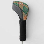 Clan Pollock Tartan Golf Head Hoesje Golfheadcover (Schuin)
