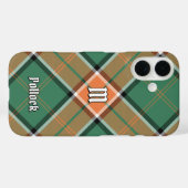 Clan Pollock Tartan Hoesje-Mate iPhone Case (Achterkant (horizontaal))