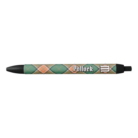 Clan Pollock Tartan Ink Pen (Voorkant)