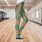 Clan Pollock Tartan Leggings