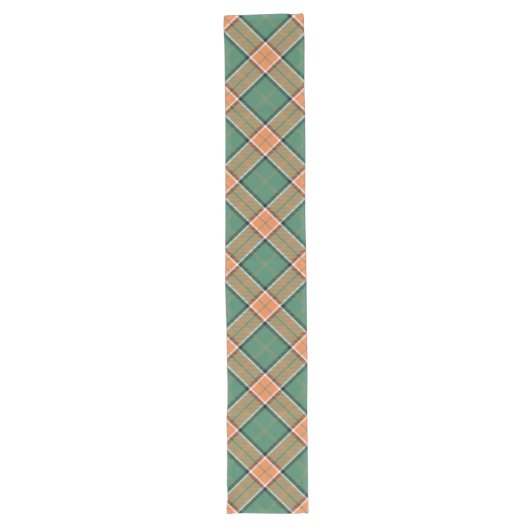 Clan Pollock Tartan Long Table Runner Lange Tafelloper (Voorkant)