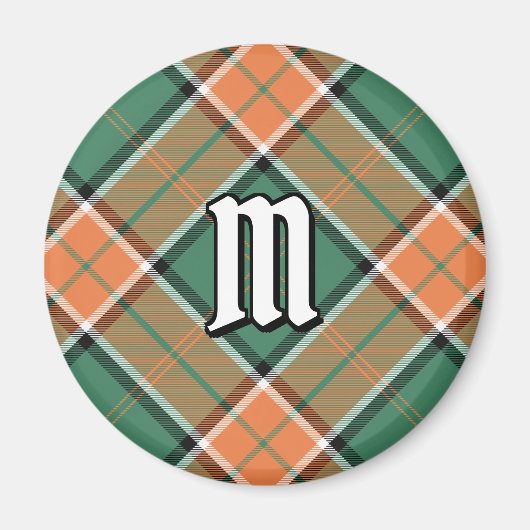 Clan Pollock Tartan Magnet (Voorkant)