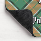 Clan Pollock Tartan Muismat (Hoek)