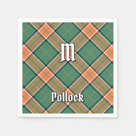 Clan Pollock Tartan Napkins Servet