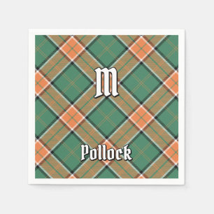 Clan Pollock Tartan Napkins Servet