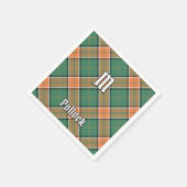 Clan Pollock Tartan Napkins Servet (Hoek)