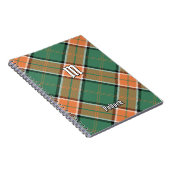 Clan Pollock Tartan Notitieboek (Rechterzijde)