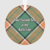 Clan Pollock Tartan Ornament (achterkant)