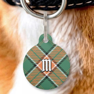 Clan Pollock Tartan Pet ID Tag Huisdierpenning