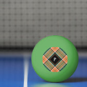 Clan Pollock Tartan Ping Pong Ball (Net)
