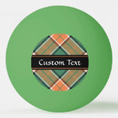 Clan Pollock Tartan Ping Pong Ball (Achterkant)
