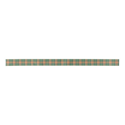 Clan Pollock Tartan Satijnen Lint (Voorkant)
