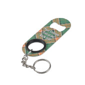Clan Pollock Tartan Sleutelhanger Bottle Open Mini Flessenopener (Achterkant Gekanteld)