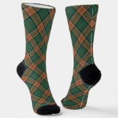 Clan Pollock Tartan Sokken (Gebogen)