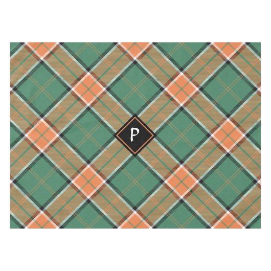 Clan Pollock Tartan Tablecloth Tafelkleed (Voorkant (Horizontaal))