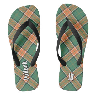 Clan Pollock Tartan Teenslippers