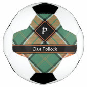 Clan Pollock Tartan Voetbal (Voorkant)