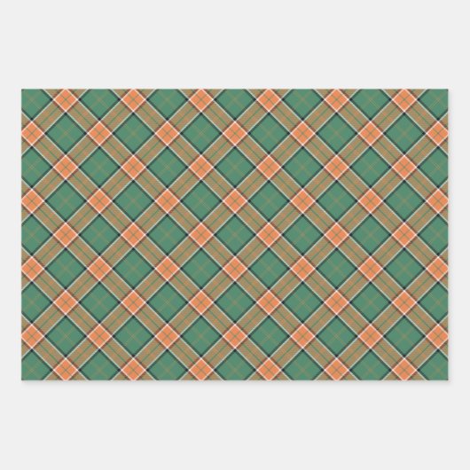 Clan Pollock Tartan Wrapping Paper Sheets (Voorkant 2)