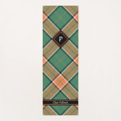 Clan Pollock Tartan Yoga Mat (Voorkant)