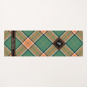 Clan Pollock Tartan Yoga Mat (Voorkant (horizontaal))