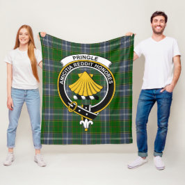 Clan Pringle Tartan Pset Fleece Deken