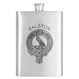 Clan Ralston Crest Flacon
