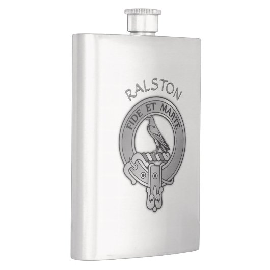 Clan Ralston Crest Flacon (Rechts)