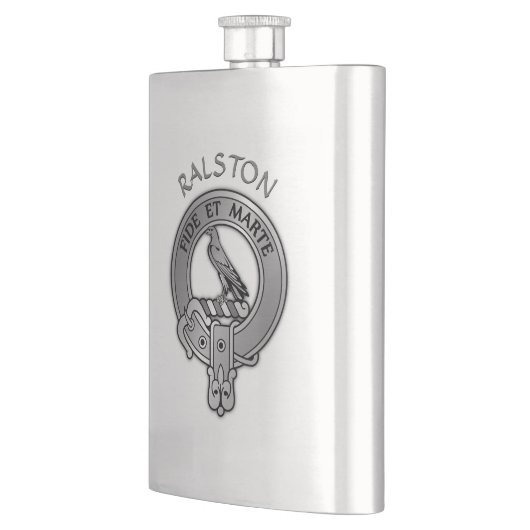 Clan Ralston Crest Flacon (Links)