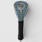 Clan Ralston Crest & Tartan Golfheadcover (Voorkant)