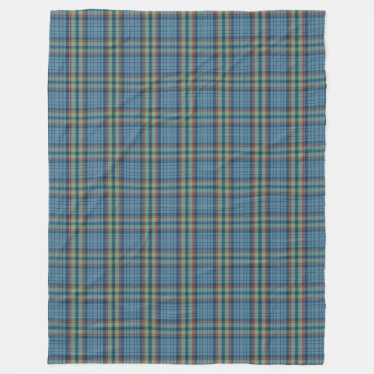 Clan Ralston Tartan Fleece Deken (Voorkant)