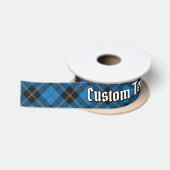 Clan Ramsay Blauwe Jacht Tartan Satijnen Lint (Spoel)
