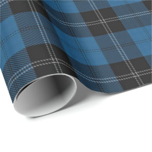 Clan Ramsay Blue Hunting Scottish Tartan Cadeaupapier