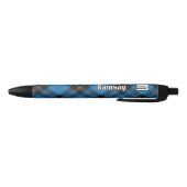 Clan Ramsay Blue Hunting Tartan Zwarte Inkt Pen (Bodem)