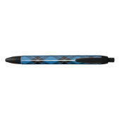 Clan Ramsay Blue Hunting Tartan Zwarte Inkt Pen (Achterkant)