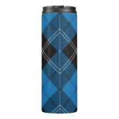 Clan Ramsay Crest over Blue Hunting Tartan Thermosbeker (Achterkant)