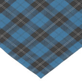 Clan Ramsay Ramsey Blauw Zwart Jacht Tartan Plaid Korte Tafelloper (Hoek)