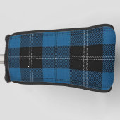 Clan Ramsay Ramsey Blue Black Hunting Tartan Pset Golfheadcover (Voorkant)