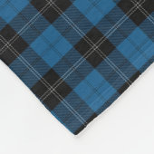 Clan Ramsay Ramsey Blue Hunting Tartan Fleece Deken (Hoek)