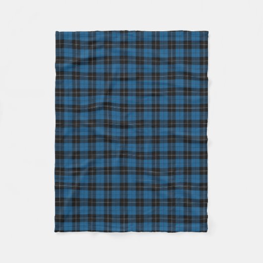 Clan Ramsay Ramsey Blue Hunting Tartan Fleece Deken (Voorkant)
