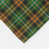 Clan Ramsay Ramsey Oranje Hunting Tartan Fleece Deken (Hoek)