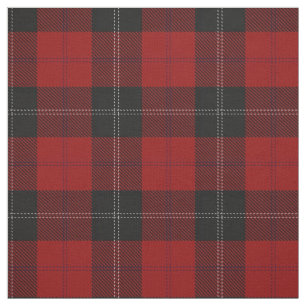 Clan Ramsay Ramsey Red Scottish Tartan Fabric Stof