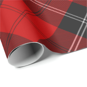 Clan Ramsay Red Tartan Cadeaupapier