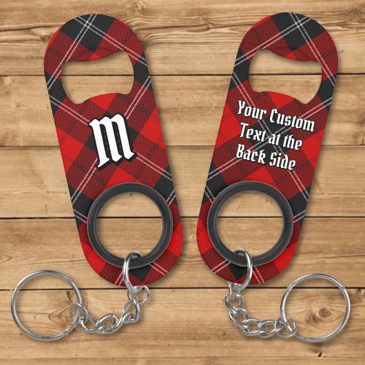 Clan Ramsay Red Tartan Mini Flessenopener