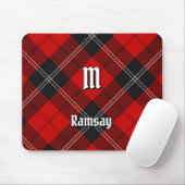 Clan Ramsay Red Tartan Muismat (Met muis)