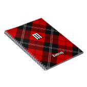 Clan Ramsay Red Tartan Notitieboek (Rechterzijde)