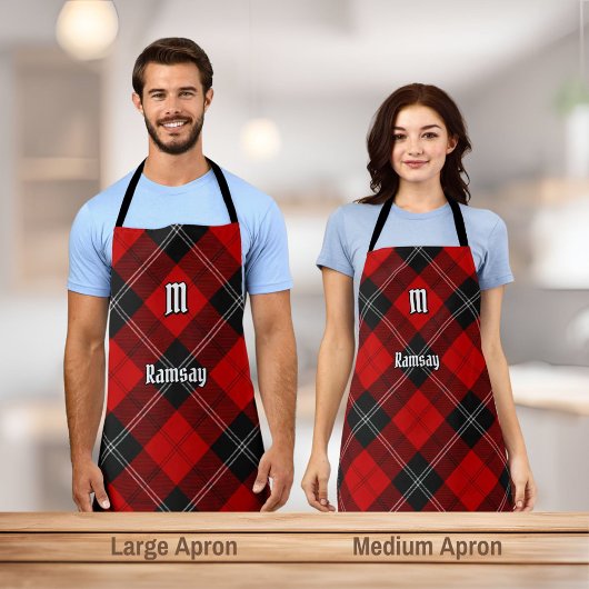Clan Ramsay Red Tartan Schort