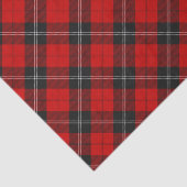 Clan Ramsay Red Tartan Tissuepapier (Detail)
