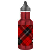 Clan Ramsay Rode Tartan Waterfles (Links)
